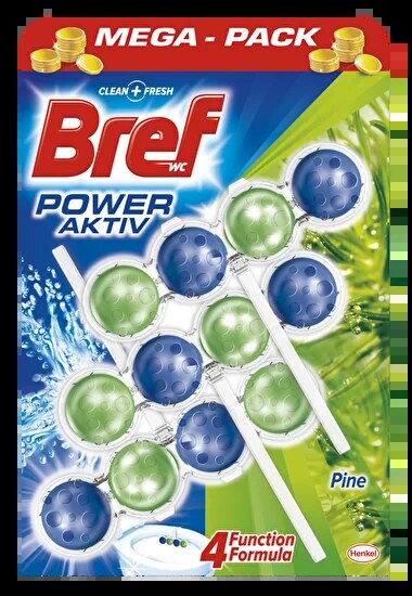 Bref Power Aktiv Çam Kokulu 3'lü