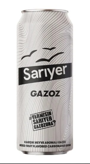Sarıyer Gazoz Kutu 330 ml