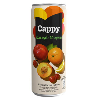 Cappy Karışık Meyve Nektarı Kutu 330 ML