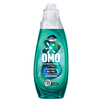 Omo Express Fresh  Renkliler ve Beyazlar Sıvı Deterjan 840 Ml