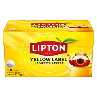 Lipton Demlik Poşet Çay Yellow Label 100'lü