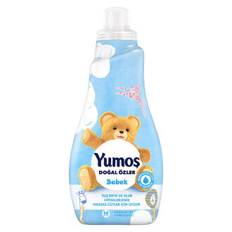 Yumoş Doğal Özler Konsantre Çamaşır Yumuşatıcısı Bebek 1200 Ml