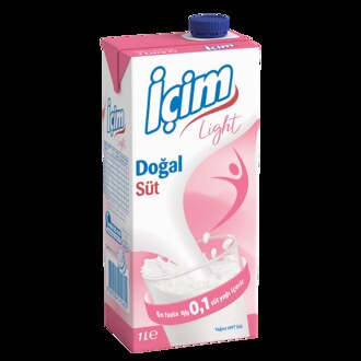 İçim Light Süt 1 L