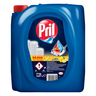 Pril Sıvı Bulaşık Deterjanı 4kg Limon