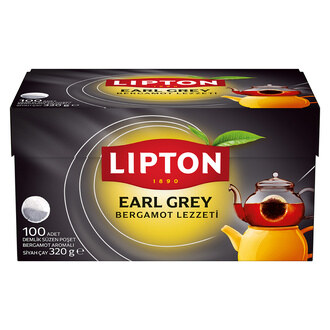Lipton Earl Grey Demlik Poşet Çay 100'lü 320 G