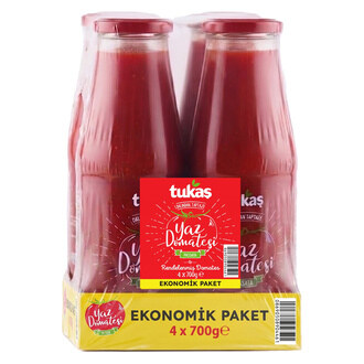 Tukaş Domates Püresi 4 x 700 G