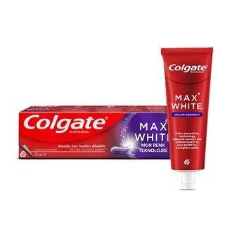 Colgate Max White Purple Reveal Diş Macunu 75 Ml