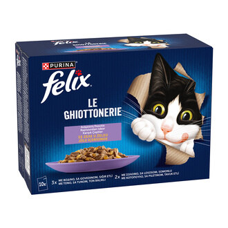 Purina Felix Karışık Çeşit Yaş Kedi Maması 10X85 G