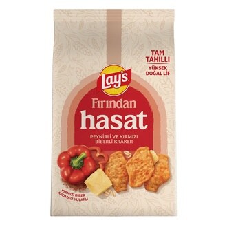 Lay's Fırından Hasat Peynirli & Kırmızı Biberli Kraker 70 G