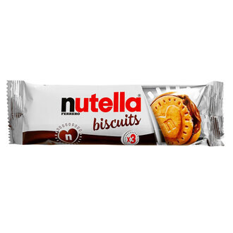 Ferrero Nutella Biscuits Fındık Kreması Dolgulu 41.4 G