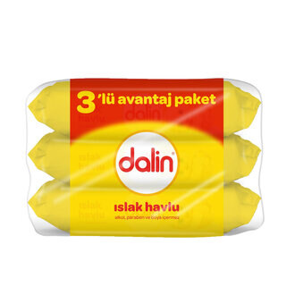 Dalin Islak Havlu 3x56'lı