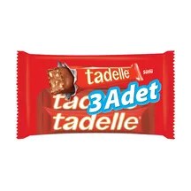 Tadelle Fındık Dolgulu Sütlü Çikolata 3'lü 90 g