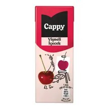 Cappy Vişneli Meyve Suyu Karton Kutu 200 mL