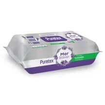 Puretex Yüzey Temizlik Havlusu Mor Bitkiler 100'lü