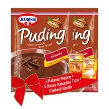 Dr.Oetker 2 Kakaolu Puding+5'li Promo Paketler