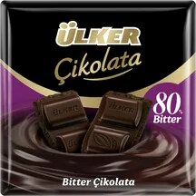Ülker Çikolata Bitter %80 Kakao 60 g