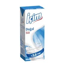 İçim %3 Yağlı Süt 200 ml