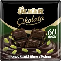 Ülker Bitter Antep Fıstıklı Kare 65 g