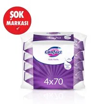 Confort Islak Havlu 4*70 Adet