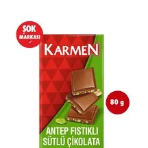 Karmen Antep Fıstıklı Çikolata 80 g