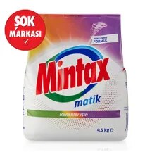 Mintax Matik Renkliler İçin Toz Deterjan 4.5 Kg