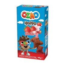Ozmo Hoppo Çilek Kremalı Bisküvi 40 g