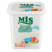 Mis Tam Yağlı Süzme Beyaz Peynir 1 kg