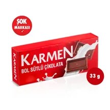 Karmen Bol Sütlü Çikolata 33 g