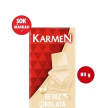 Karmen Tablet Beyaz Çikolata 80 g