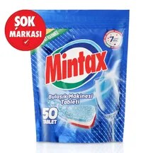Mintax 9 in 1 Bulaşık Makinesi Tableti Deterjanı 50'li