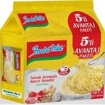 Indomie Tavuklu Hazır Noodle 5'li Paket 350 g