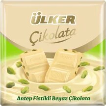 Ülker Antep Fıstıklı Beyaz Çikolata 65 g