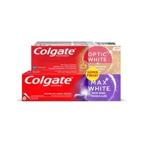 Colgate Max White Purple 75 Ml+Optic White 50 Ml