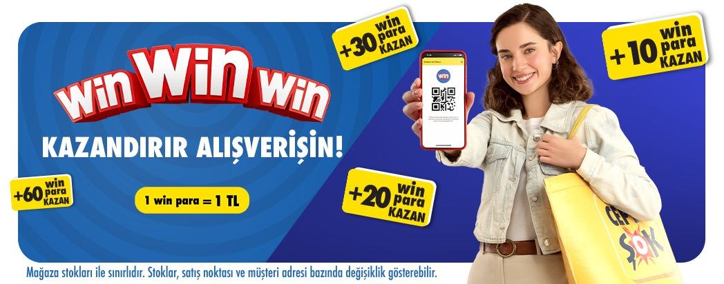 ŞOK · Win Cash Back · Sayfa 1