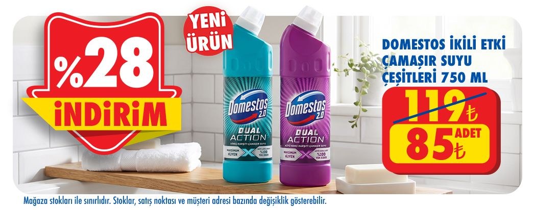 ŞOK · Domestos · Sayfa 5