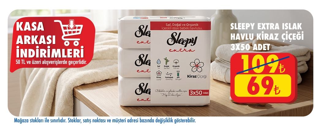 ŞOK · Sleepy-50 Tl · Sayfa 21